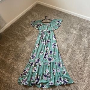 Altar’d State Floral Maxi Dress
